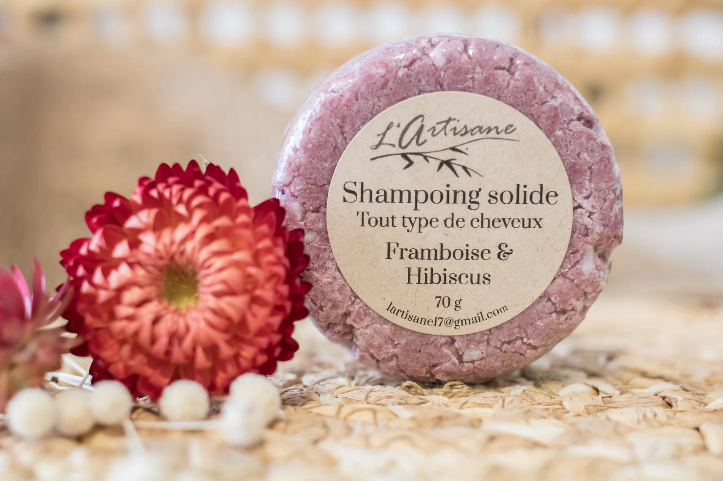 Raspberry and hibiscus - all hair types