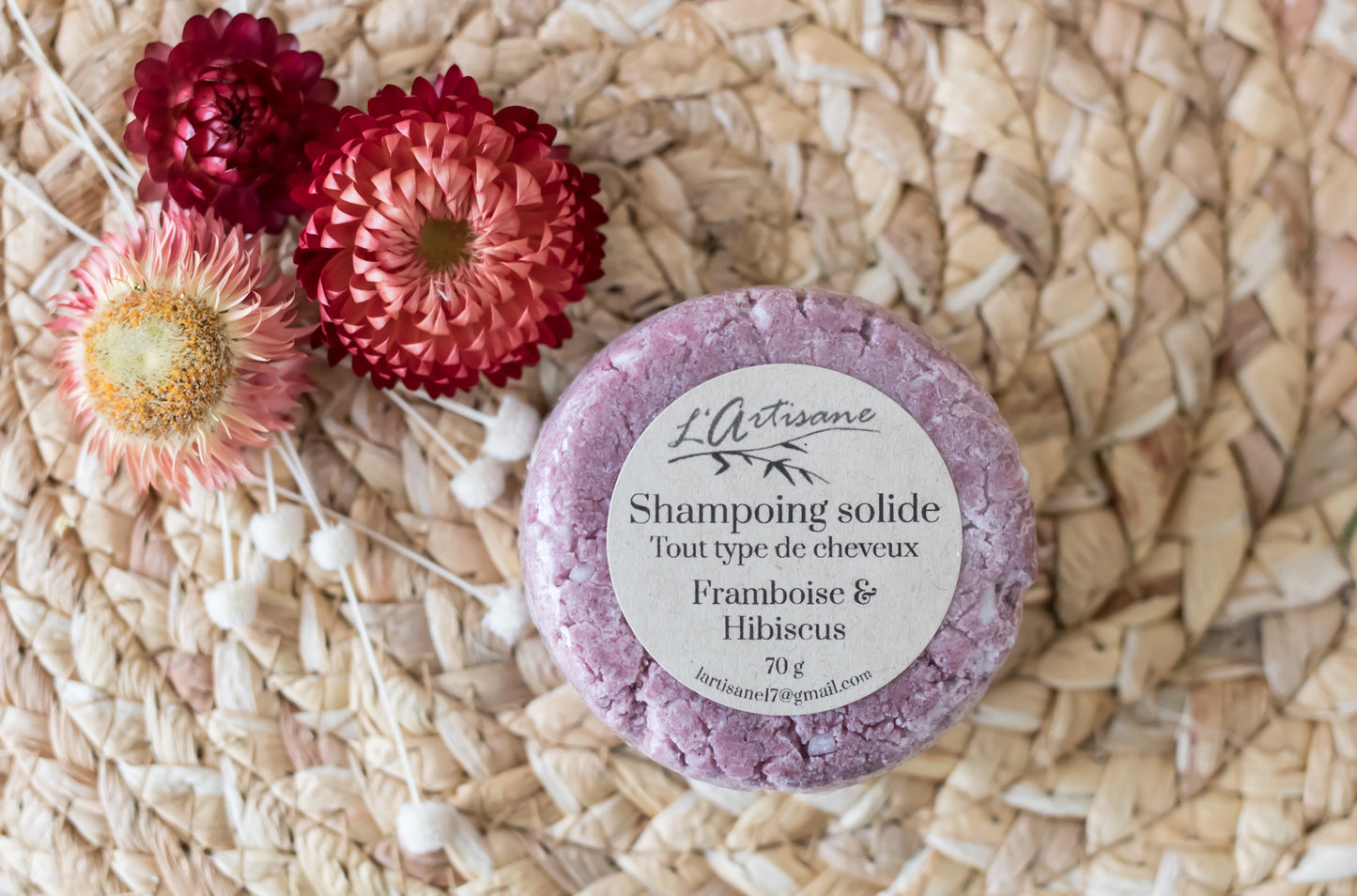 Raspberry and hibiscus - all hair types